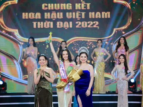 Khấu Thị Nga xuất sắc lọt top 5 chung cuộc Hoa hậu Việt Nam Thời đại 2022