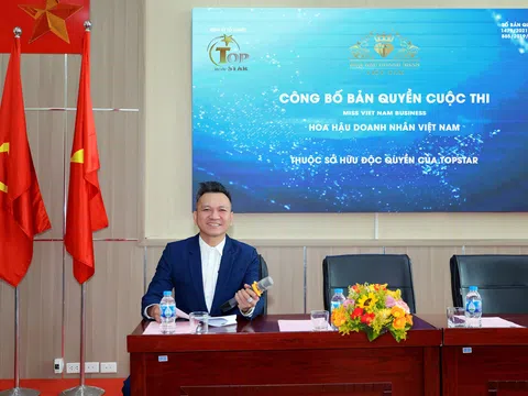 Ông Trương Tuấn - Phó Trưởng BTC: "Bản quyền Hoa hậu Doanh nhân Việt Nam 2023 được độc quyền sở hữu và tổ chức bởi Topstar"