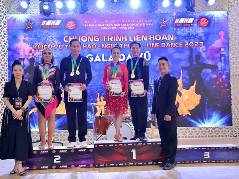 VĐV Trương Văn Gắm liên tiếp đạt giải thưởng cao ở 2 giải đấu nghệ thuật thể thao