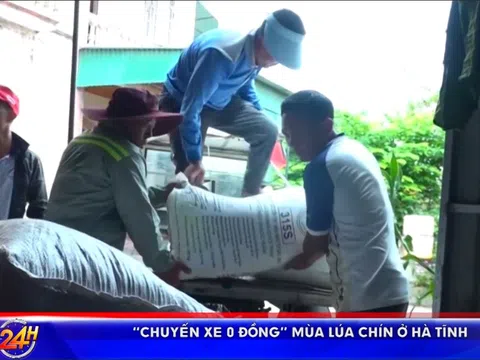 “CHUYẾN XE 0 ĐỒNG” MÙA LÚA CHÍN Ở HÀ TĨNH