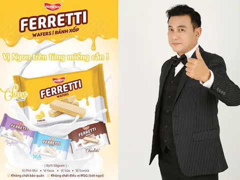 Công ty Hoàng Phúc nhập trực tiếp từ Indonesia bánh xốp Ferretti Wafers