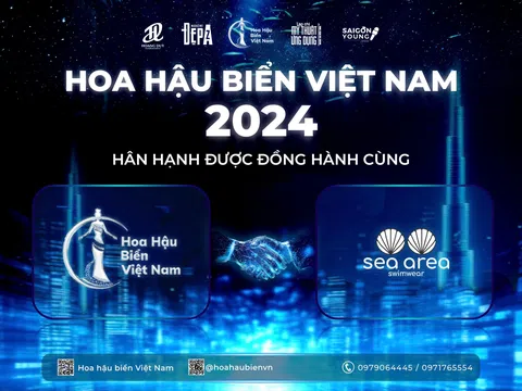 Hoa hậu Biển Việt Nam 2024 công bố nhà tài trợ SeaArea Swimwear chính thức trở thành đơn vị tài trợ trang phục áo tắm tại đêm chung kết