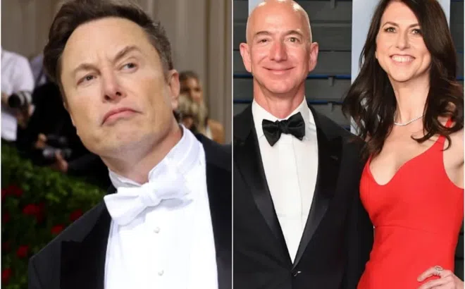 Elon Musk nặng lời với vợ cũ của Jeff Bezos